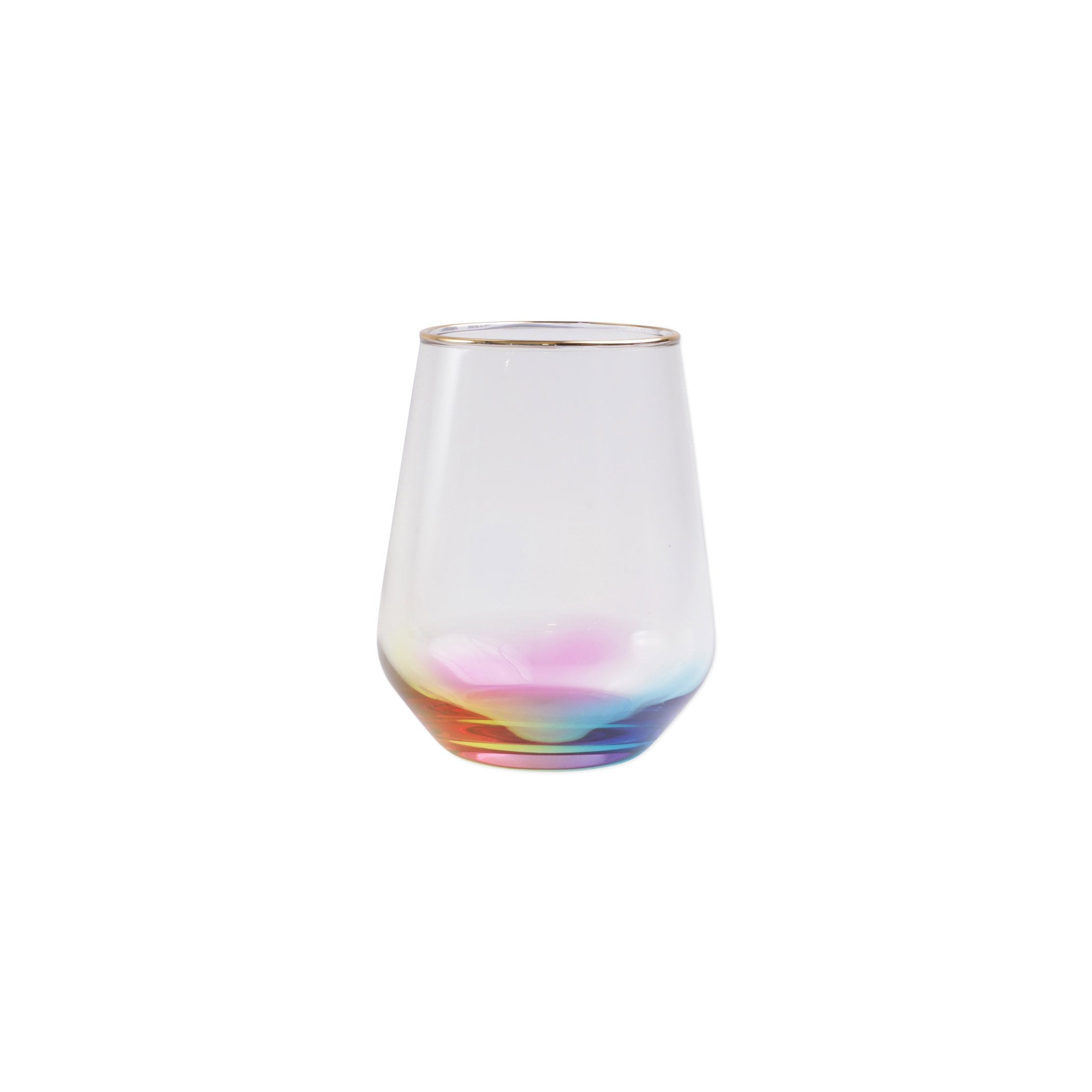 Stained Glass Stemless wine glass