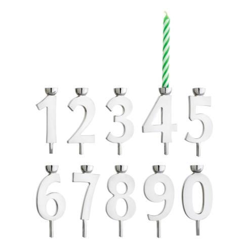 Let’s Celebrate! Numeric Candle Holder Set