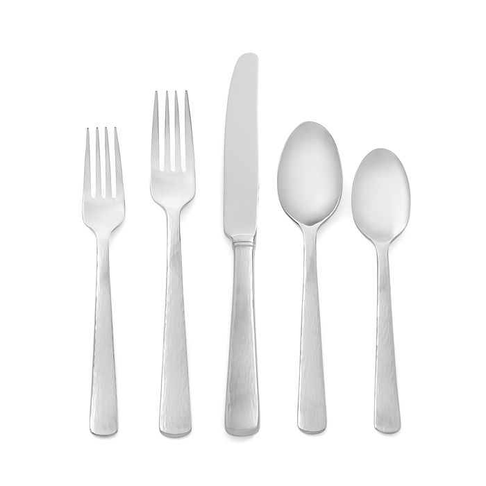 Silver Echo 5-Piece Place Set