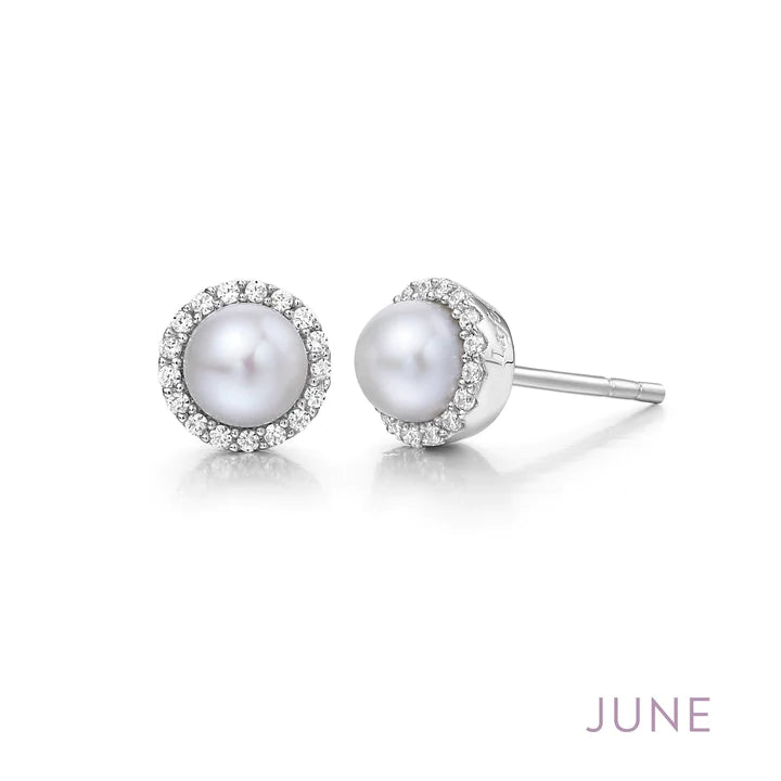 June Birthstone Earrings